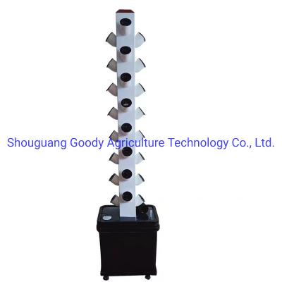 China Leafy Vegetables Aeroponic Garden Tower Hydroponic Erosol Cultivation Tower for sale