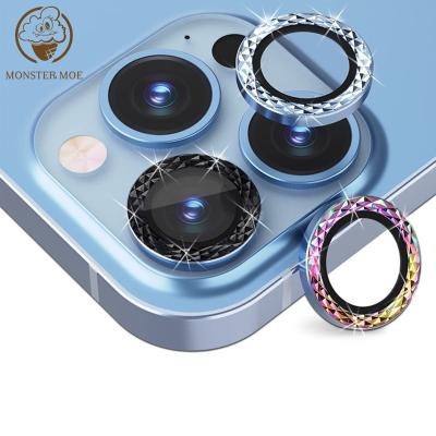 China FOR iPhone 13 pro maximum aluminum alloy camera lens film protector for mobile phone camera lens for sale