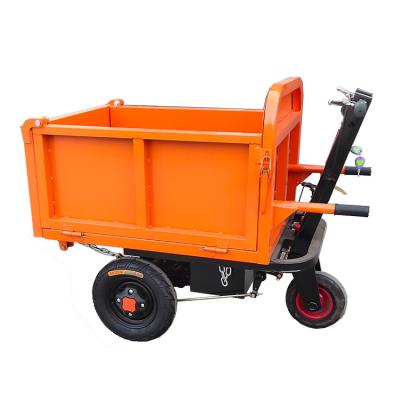 China Material Transport High Efficiency Self Loading Electric Power Wheelbarrow Mini Dumper Tipper for sale