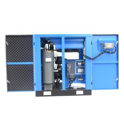 China Environmentally Friendly Lubricated Silent Industrial-grade Screw Air Compressor For Sale for sale