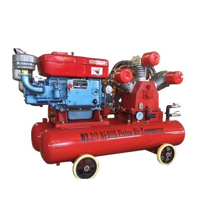 China Cheap high pressure portable piston air compressor lubricated industrial pump machines price for sale for sale