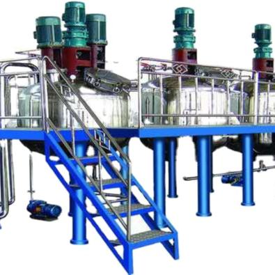 China Viscous liquid paint making machine production line for paint production for sale