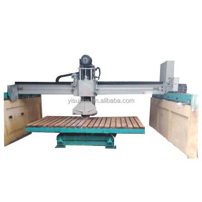 China High Precision 5 Axis Granite Cutter Stone CNC Artificial Bridge Saw 3d Router Cutting Paver Hydroluc Engraving Machine For Stone for sale