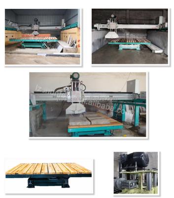 China High Precision CNC Pad Making Cutting Machine Breaking Stones Drilling Quarry Profile Cultivated Stone Making Machinery Price for sale