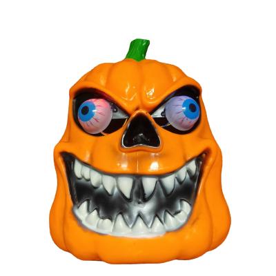 China Halloween PVC Mask Light Hacker Purge LED Scary Mask For Cosplay Costume The Orangutan Women Men Kids Festival Carnival Party Gifts for sale