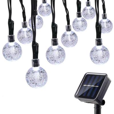 China Outdoor Solar Powered Fairy Waterproof Remote 8 Mode RF Solar String Lights Timer Festival Decoration String Lights Outdoor Solar Lights Decor for sale