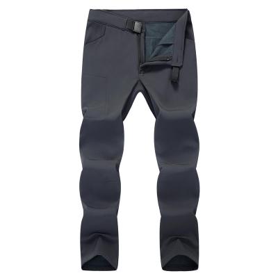 China Breathable Soft Fleece Compound Leisure Shell Pants Waterproof Outdoor Men In Stock With A Generation for sale