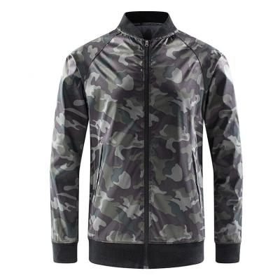 China Latest UV Protection Rashguard Modern Design Technology Men Camouflage Anti-UV Stretch Light Jacket Skin Coat for sale