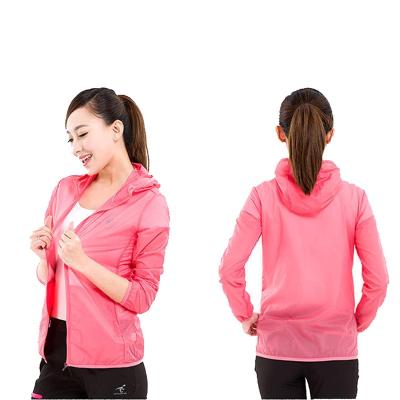 China High Quality Long Sleeve Women Men Light Ultra Thin Anti Skin Coat Summer Sun Proof UV Jacket for sale