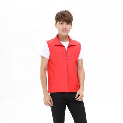 China High Quality Unisex Breathable Anti-wrinkle Casual Work Uniform Custom Made Vest for sale