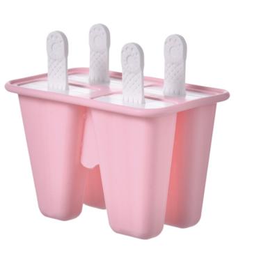 China Household Product Mold OEM Ice Cream Mold Ice Cream And Silicon Rod Ice Mold For Children Making By Food Grade for sale