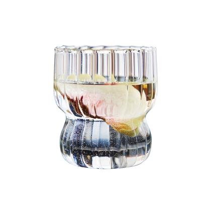 China Wholesale Drinking Glass Daily Cute Dessert Country Juice Glass Cups for Hotel Restaurant Home Camping for sale