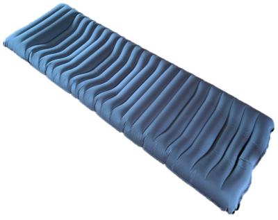 China New Item 30D Stretch Fabric Inflatable Sleep Protection Mat Air Mattresses With Pillow Portable Ultralight Insulated Hike Camping for sale