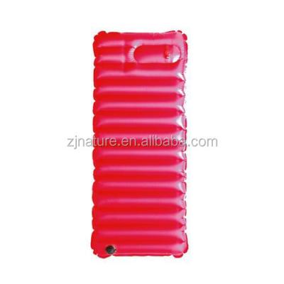 China High Quality Nylon TPU Foldable Ripstop Liner Ripstop Inflatable Air TPU Sleep Pad With Pillow For Beach for sale