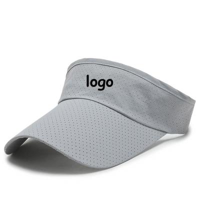 China 2023 New Barber Shop Items Promotional Hats Adjustable Quick Dry Sun Visor Hat For Women Men for sale