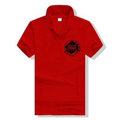 China Breathable Giveaway Embroidery Customized Polo T-Shirts Short Sleeves Blanket Promotion Mens Golf Polo Shirt for sale