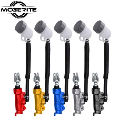 China Aluminum Alloy Universal Motorcycle Foot Brake Pump Refitting Rear Brake Master for sale