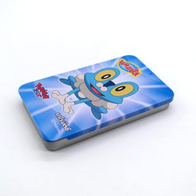 China Portable Tinplate Small Tin Case Box With Sliding Lid For Band-Aid for sale