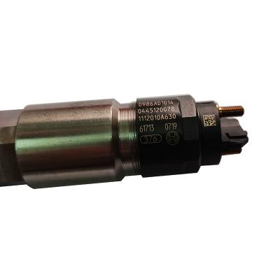 China original 0445120078 diesel fuel injector 0445120215 for excavator engine rail injector common bos ch 0445120078 standard for sale