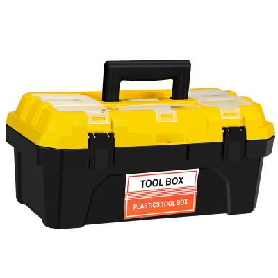 China Thicker Storage and Plastic Anti-Drop 15 Inch Consumer Tool Box for Tool or Craft Storage, Locking Lid and Extra Storage for sale