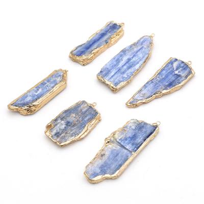 China Good Quality Cute Slice Irregular Natural Factory Direct Selling Watanabe Spar Pendant for sale