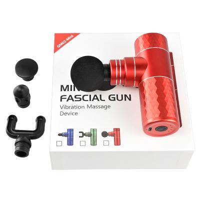 China Body Percussion Deep Percussion Gun Small Mini Muscle Tissue Massager Handheld Massage Gun for sale