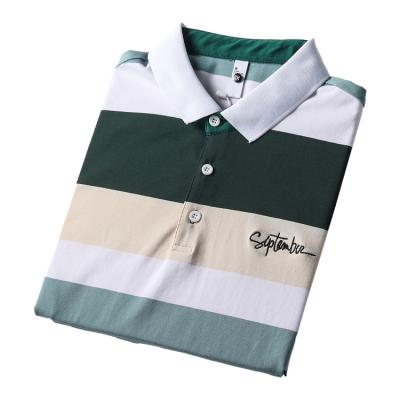 China High Quality Cotton Quick Dry Men's T-shirt Men's T-shirt Men's T-shirt Anti-wrinkle Golf Short Sleeve Polo Shirt for sale