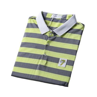 China 2023 New Quality Anti-wrinkle Perium Men's Luxury Organic Cotton 200g Polo T-shirt Man Golf Polo Shirt for sale