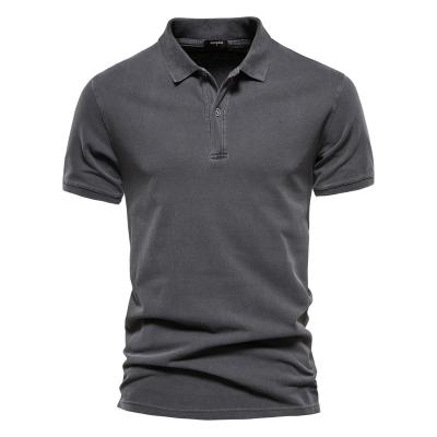 China Custom Anti-Wrinkle Casual Style USA Polo T Shirt For Men 100% Cotton Mens Polo Shirt for sale