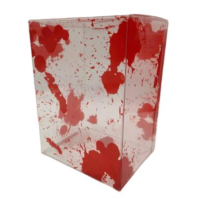 China Recyclable Plastic Box Pop Glow Splatter 0.8mm Blood Pop Blood Box Funko Acid Free Plastic Protector for sale