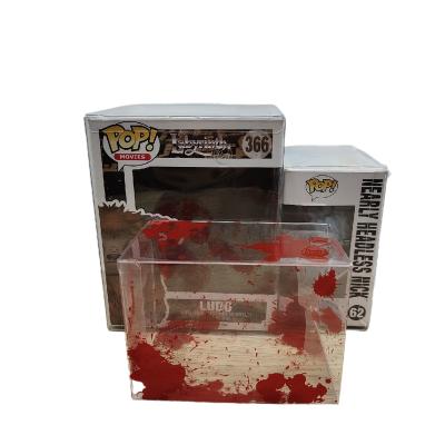 China Collectibles 0.5mm 0.6mm Funko Noise Factory Box Clear Bloody 0.7mm Protector Recyclable Funko Direct Noise Factory for sale