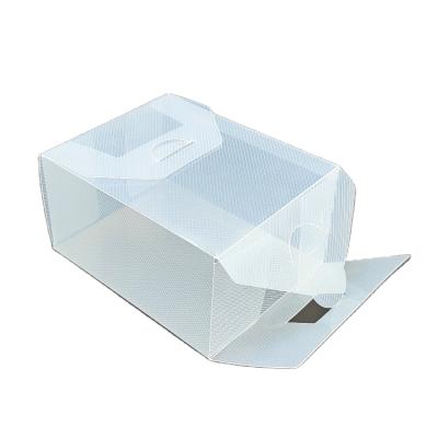 China Factory direct wholesale recyclable corrugated folding clear plastic pp boxes stationery packaging box for sale