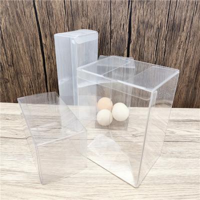 China Custom Clear PVC PET Recyclable Toy Gift Plastic Box Package Protector PET Packing Plastic Box for sale