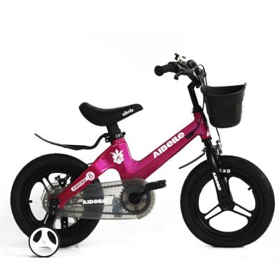 China Street Factory Direct Sales Magnesium Alloy Kids Bike 12 14 16 18 Inch Kids Outdoor Sports Bicycle With Training Wheels for sale