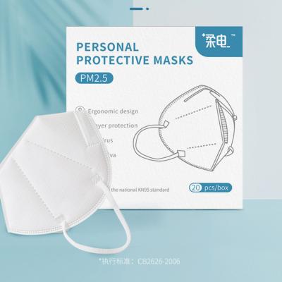 China High Breathability wholesale earloop facemask safety 3d disposable kn95 face mask anti pollution for sale