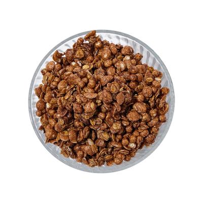 China Factory Supply Bulk Cocoa Flavor Granola Breakfast Cereal Natural Crunchy Muesli Instant Baked Oatmeal Making For Snack for sale