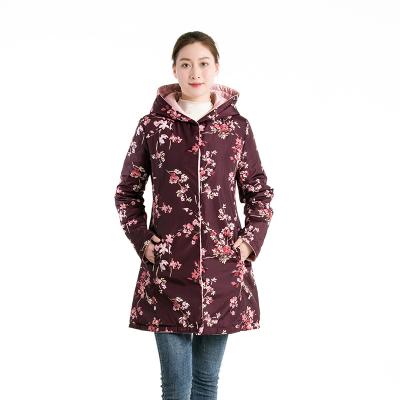 China Customized Sustainable High End Most Popular Winter Coat Female Casual Warm Thick Jacket for sale