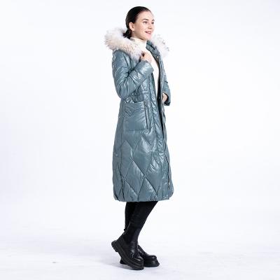 China Manufacturers direct selling feather jackets coats waterproof for women winter fashion women's down jacket for sale