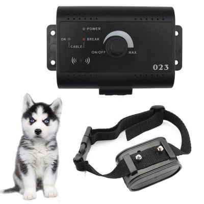 China Top Selling Viable 220V Waterproof Pet Dog Training Collar Electric Barrier for sale