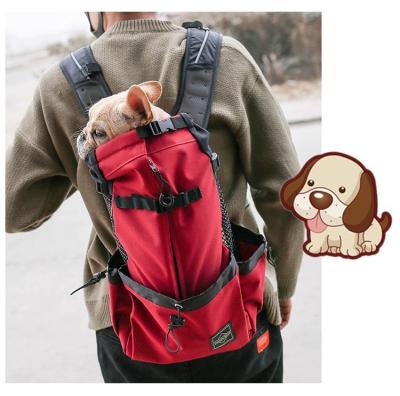 China Viable Breathable Animal Cat Cages Carrier Weekend Dog Carrier Foldable Pet Backpack for sale