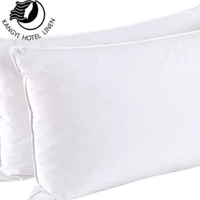 China Nondisposable Hotel Style Customized Pillow Polyester Filling For Hilton Hotel With Competitive Price for sale