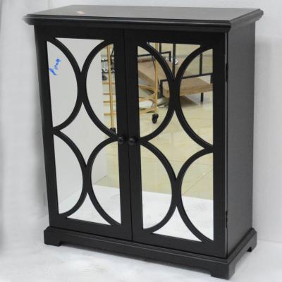 China Removable Wholesale Living Room Furniture Mirror Door Console Cabinet for sale