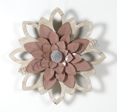 China Country Beite Hot Sales 3d Flower Classic Metal Wall Frame For Hanging for sale