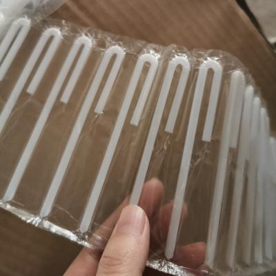 China CLASSIC One Time U Shape Or Plastic Straws Telescopic Straws Stick On 200ml 250ml Paper Packaging Cartons Food Grade Straws for sale