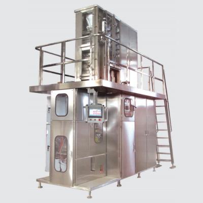 China Triangular 125ml Food Beverage Carton Fruit Juice Filling Machine With PLC Control System for sale