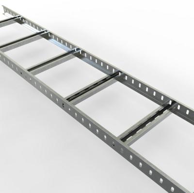 China GI HDG Steel Electric Cable Ladder Tray Manufacturer Galvanized Marine Cable Ladder for sale