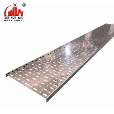 China Multiple Model Selection Customized Perforated Steel Cable Tray High Quality Steel Cable Tray PCL-02 for sale