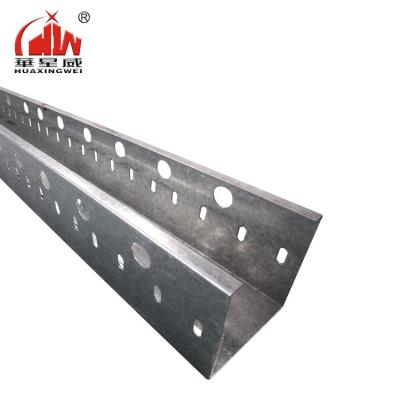 China High Quality Waterproof Metal Trunking System Perforated Cable Tray 2.5mm Thickness Wiring for sale