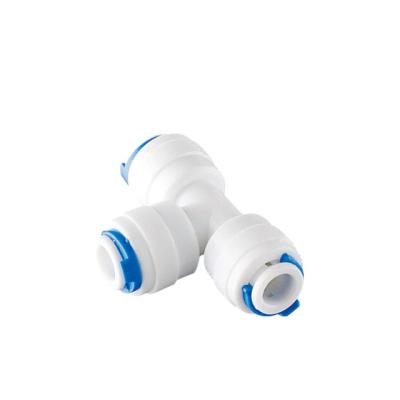 China PPE Plastic Tee Type Pipe Fitting For Water System Fitting for sale