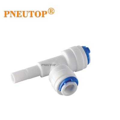 China Plastic PP Plastic Quick Fitting Quick Connect Water Fittings Parts Water Filter for sale